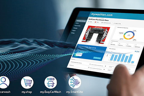 mywashtec.com – intelligent das Waschgeschäft steuern, überall und jederzeit